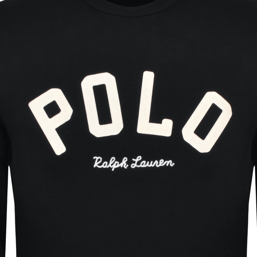 Ralph Lauren Logo Sweatshirt Black Mainline Menswear